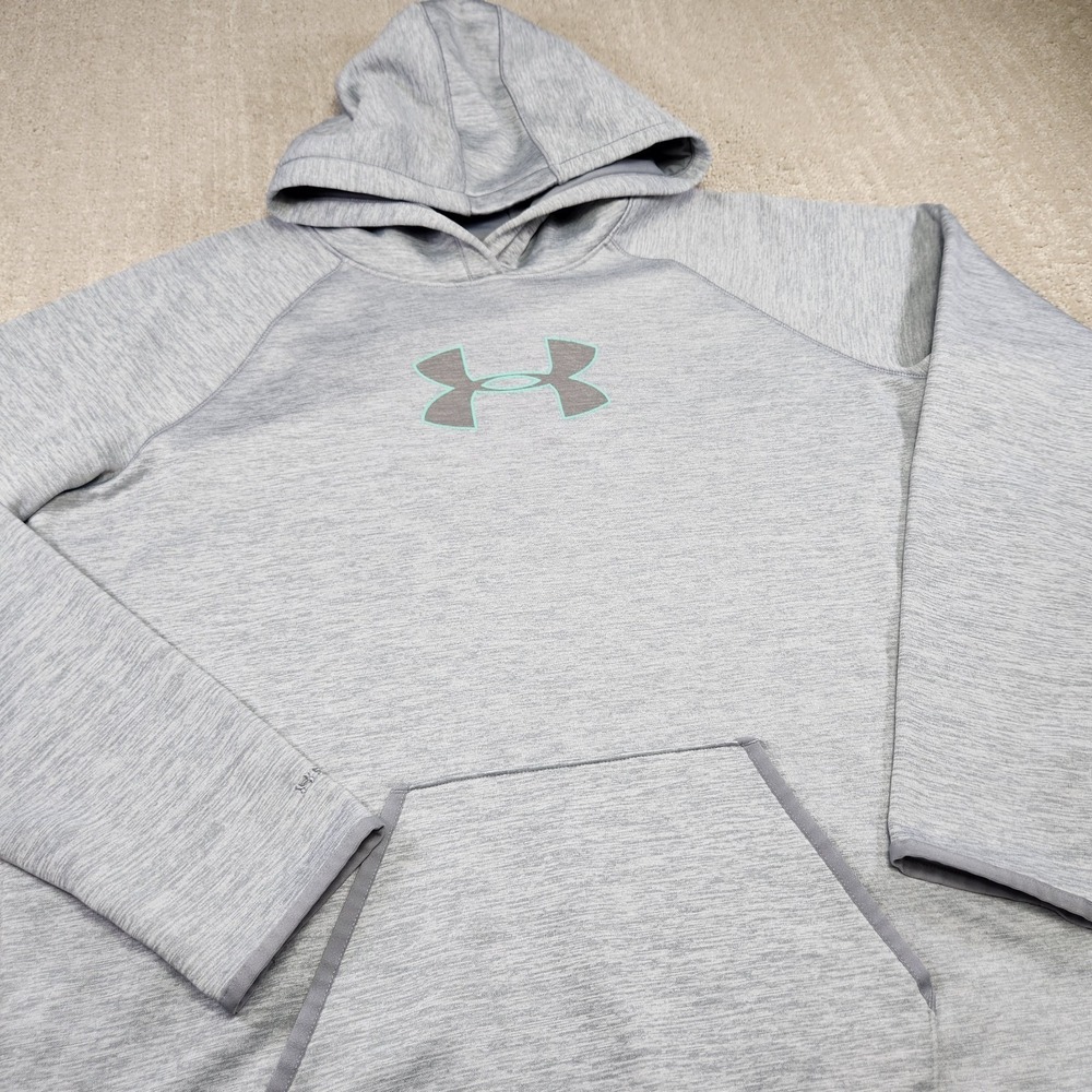 Under Armour‎ Hoodie Women XL Storm Fleece Water Resistant Gray